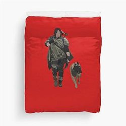 Daryl Dixon and Dog Cover