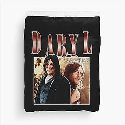 Daryl Dixon Vintage Duvet Cover