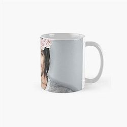 Norman Reedus Flower Crown Daryl Dixon Classic Mug