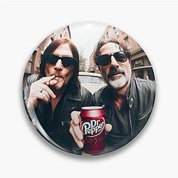 Daryl Dixon and Negan TWD Pin