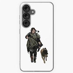 Daryl Dixon and Dog Samsung Galaxy Case