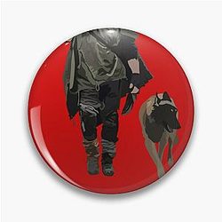 Daryl Dixon and Dog Pin