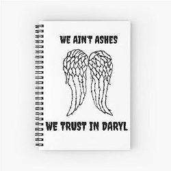 Daryl Dixon  Spiral Notebook