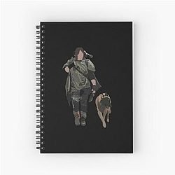 Daryl Dixon and his Dog Spiral Notebook