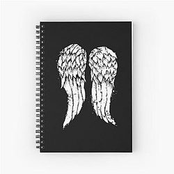 Daryl Dixon Baseball Spiral Notebook