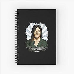 Daryl Dixon Spiral Notebook