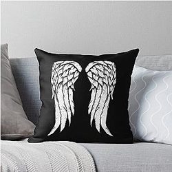 Daryl Dixon Zombie Throw Pillow