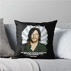 Daryl Dixon Throw Pillow