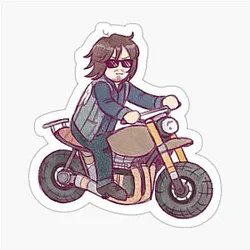 The Walking Dead Daryl Dixon Sticker