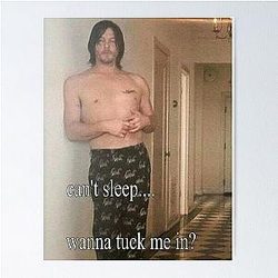 Can't sleep, Daryl Dixon Poster