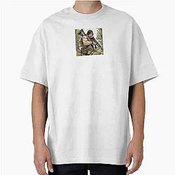 Daryl Dixon from The Walking Dead Oversized T-Shirt
