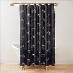 The Walking Dead Daryl Dixon Shower Curtain