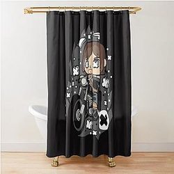 Chibi Daryl Dixon Shower Curtain