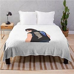 Daryl Dixon S10 Throw Blanket