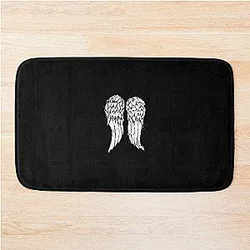Daryl Dixon Wings Baseball Sleeve Bath Mat