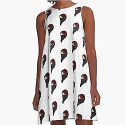 Daryl Dixon Handkerchief A-Line Dress