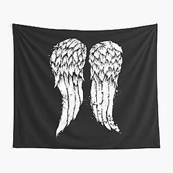 Daryl Dixon Wings Baseball Sleeve Tapestry