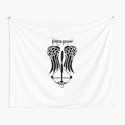 Daryl Dixon Crossbow Zombie Tapestry