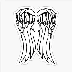 Daryl Dixon Sticker