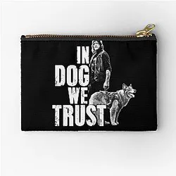 Daryl Dixon In Dog Trust Zipper Pouch
