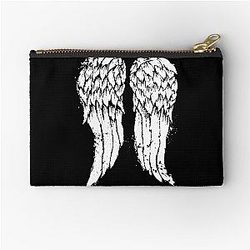 Daryl Dixon Wings Baseball Sleeve Zipper Pouch