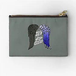 Daryl Dixon and Judith Grimes Design Zipper Pouch