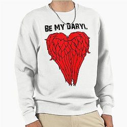 Daryl Dixon Wings Be My Pullover Sweatshirt