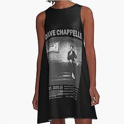 Art  Dave Chappelle A Line Dress