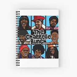 Dave Chappelle Bunch Merch Spiral Notebook