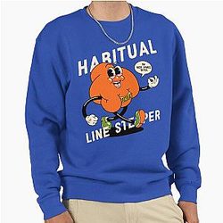 Habitual Line Stepper - Dave Chappelle Quote - Cold Blooded - Blackness - Original Art - Fist of Rick James Unity Ring Pullover Sweatshirt