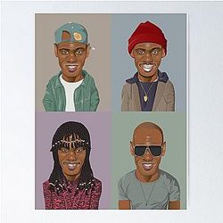 The Evolution of Dave Chappelle Poster