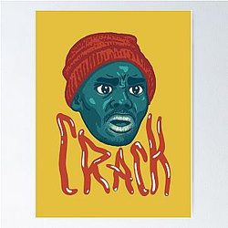 Tyrone Biggums - Crackhead 
Tyrone Biggums is a character from the Dave Chappelle Show. 

Dave Chappelle Show - Black Guy Meme - Original Art Poster