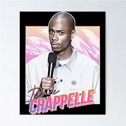 Dave Chappelle 80s Design Poster