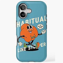 Habitual Line Stepper - Dave Chappelle Show Quote - Blackness Original Art Fist of Rick James Bitch Wearing Unity Ring iPhone Case