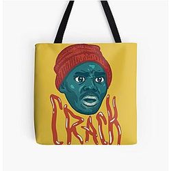Tyrone Biggums Crash-a-Head Black Guy Meme Original Art All Over Print Tote Bag