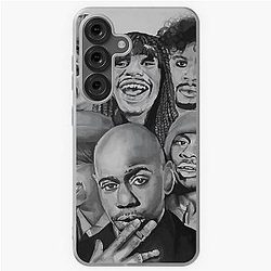 Dave Chappelle Many Face Samsung Galaxy Soft Case