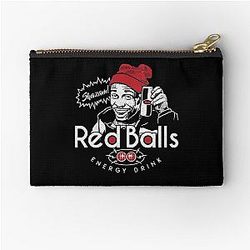 Red Balls with Dave Chappelle Zipper Pouch