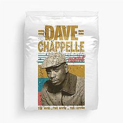Dave Chappelle T-Shirt and Vintage Dave Chappelle Duvet Cover