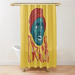 Tyrone Biggums - Crackhead Dave Chappelle Show Crack-a-Head Black Guy Meme Original Art Shower Curtain