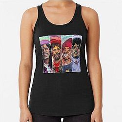 Dave Chappelle Racerback Tank Top
