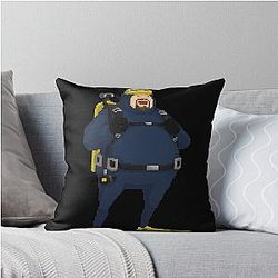 Dave the Diver Throw Pillow