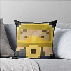 Dave the Diver Face Throw Pillow