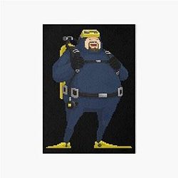 Dave the Diver Art Print