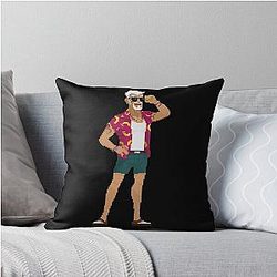 Dave the Diver Cobra Throw Pillow