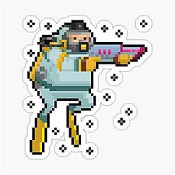 Dave the Diver Space Stickers