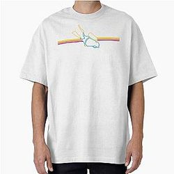 Dave The Diver Inspired Fan Art White Background Oversized T-Shirt