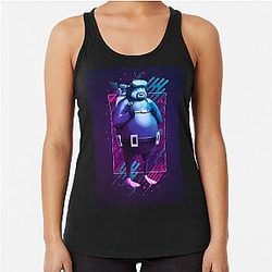 Dave The Diver Modern Graphic Design Racerback Tank Top