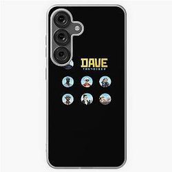 Dave the diver character sticker set for Samsung Galaxy Soft Case