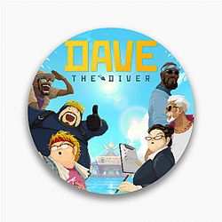 Dave The Diver Merch For Fans Dave The Diver Pins
