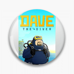 Dave The Diver Merch Dave The Diver Pins